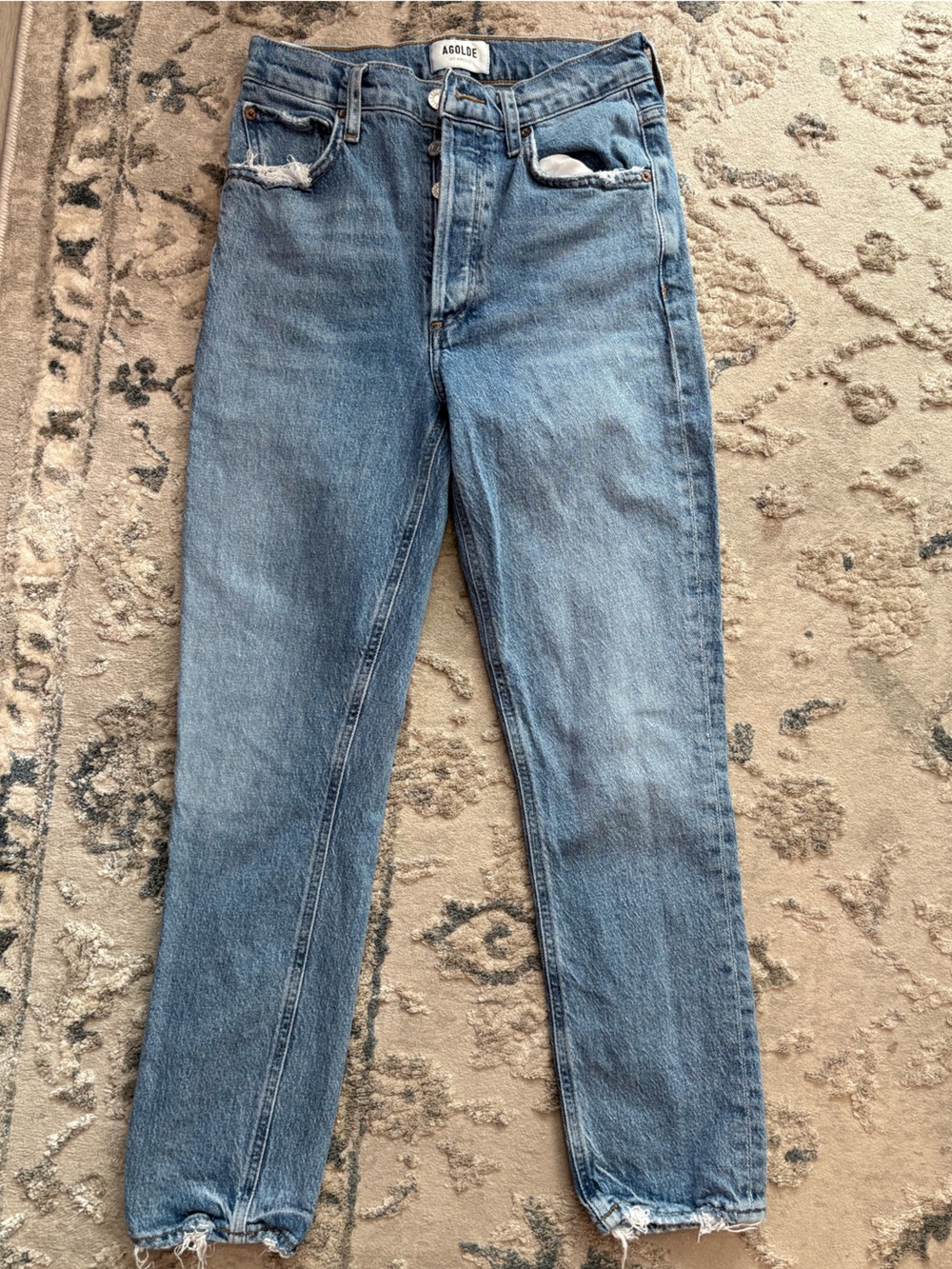 Agolde Light Blue Skinny Men's Jeans